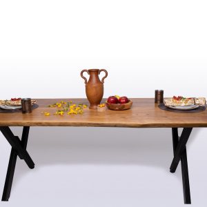 Handmade wooden table